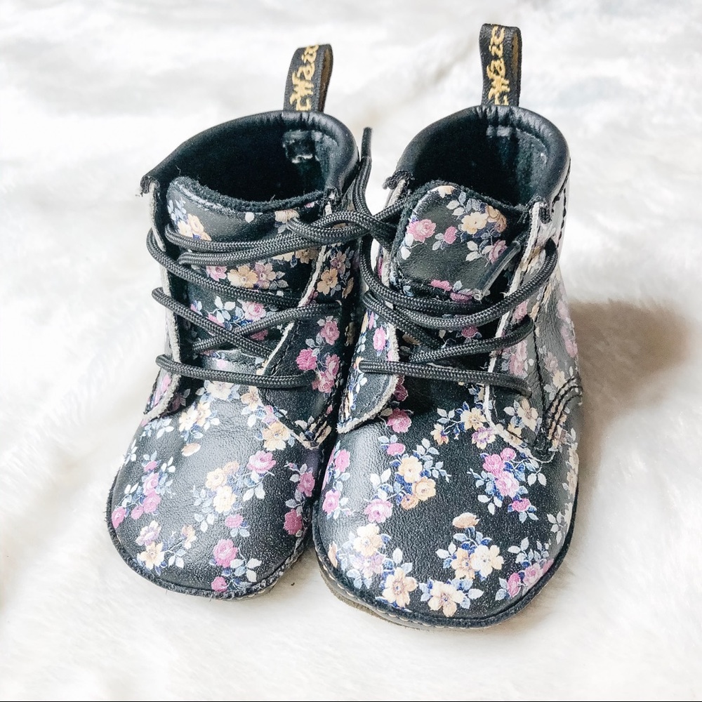 Baby Floral Dr Martens